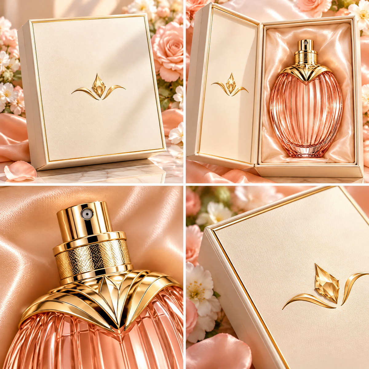 Rose Keepsake Perfume Gift Set