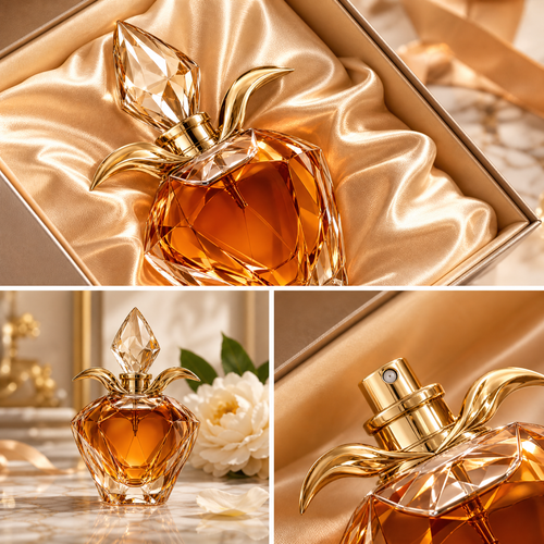 Amber Crystal Perfume Gift Set